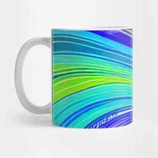 Watercolor Swirl Pattern Mug